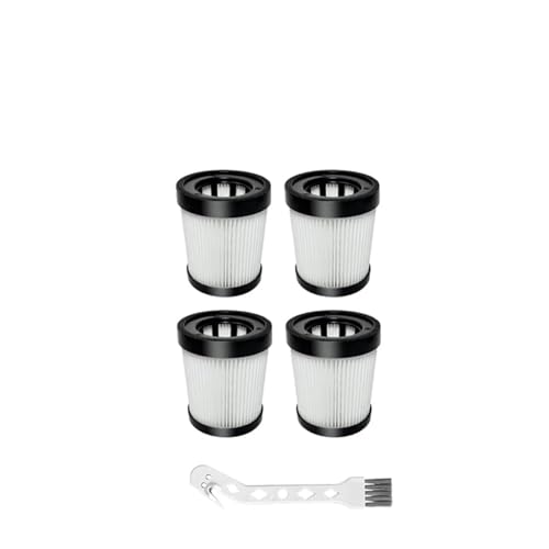 AgaShi 4pcs Washable & Reusable HEPA Filter for Fabuletta FSV001/FSV101 Vacuums - Ideal for Families with Allergies in