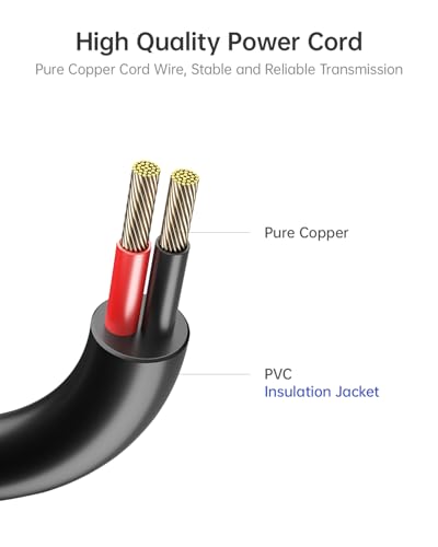 Shark Pet Cordless Stick Vacuum IX141 IZ140H IX141H IZ142 Charger - 2|8V |9FT Power Cord | Compatible Shark Cordless Va