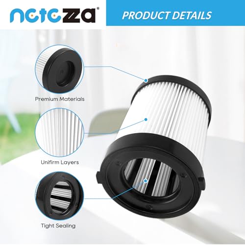 Fabuletta FSV001 Replacement Filter Compatiable with Fabuletta FSV001, FSV101, Girnoor G160 and G165 Afoddon A38 Cordles