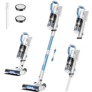 FABULETTA Cordless Vacuum Cleaner for Home, Up to 45 Min Runtime, Super Lightweight, Great for Pet Hair & Carpet & Hard