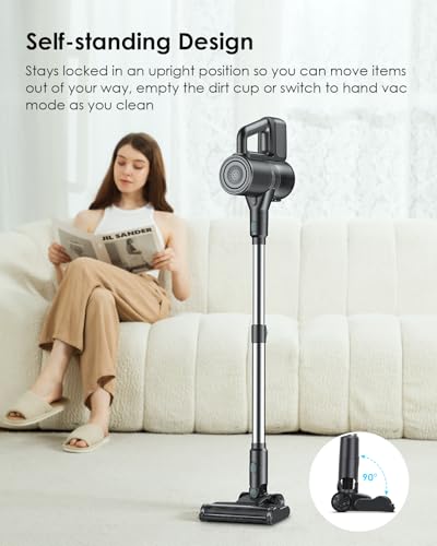S7 Plus Cordless Vacuum Cleaner, Lightweight and Versatile Stick Vacuum, Deep Cleans and Washes for All Home Surfaces