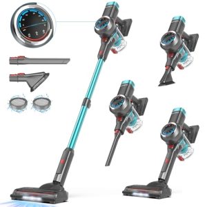 Cordless Vacuum Cleaner 550W 45KPa Run Time 65Mins Home Vacuums