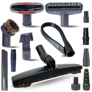 Universal Vacuum Attachments & Brushes Kit - Hardwood Floor Vacuum Brush Head Attachment & Shop-vacs Accessories - Ideal