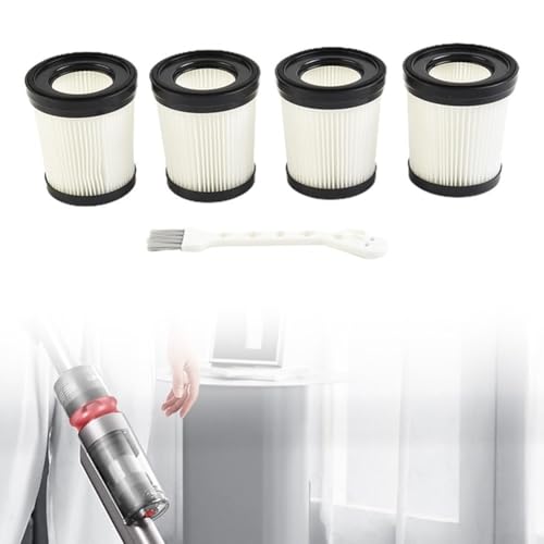 Girnoor G160 G165 Afoddon A300 Fabuletta FSV101 FSV001 Vacuum Filters HEPA Replacement Parts with Cleaning Brush (4PCS)