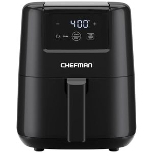 Chefman 2 Qt Mini Air Fryer - Quick & Easy Meals in Minutes, Digital Timer & Shake Reminder, Black Chefman 2 Qt Mini A
