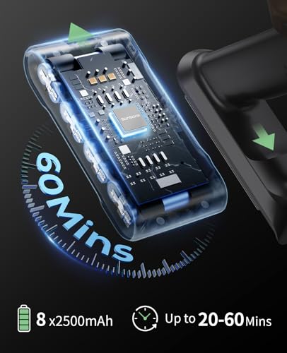 Cordless Vacuum Cleaner for Home Handy Clean X7A | Self-Standing Wall Mount Charging Cordless Stick Vacuum Cleaner X7A