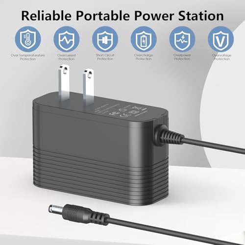 FABULETTA FSV006 Pro 29.6V 0.5A Charger Adapter, 36V Compatibility, Vacuum Cleaner Battery, Trucozie T352 Compatible, Fa