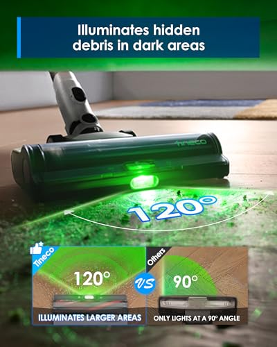 Tineco Pure ONE A50S Cordless Stick Vacuum Cleaner for Allergy Sufferers in Large Homes