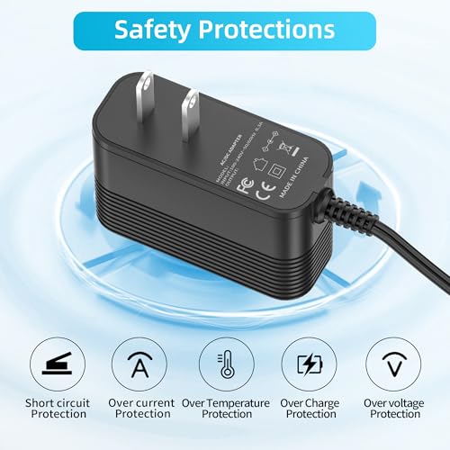 Larelse Cordless Stick Vacuum Power Cord 31V Charger Elite 5 Pro 25.9V AC Adapter Cleaner