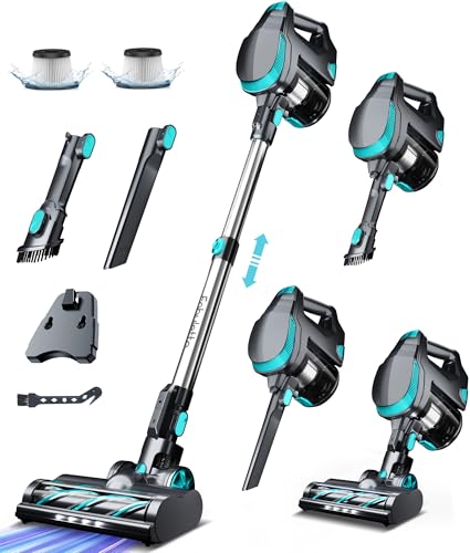 FABULETTA Cordless Vacuum Cleaner for Home Cleaning, Long Battery Life (55 mins), 3 Suction Modes | FABULETTA Cordless