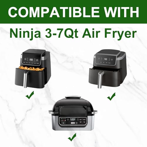 100 Pcs Non-Stick Disposable Parchment Paper Pads for Ninja AG301 Air Fryer | Non-Stick Disposable Parchment Paper Pads