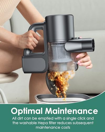 S7 Plus Cordless Vacuum Cleaner, Lightweight and Versatile Stick Vacuum, Deep Cleans and Washes for All Home Surfaces