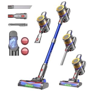 UNINELL HOME Cordless Vacuum Cleaner for Pet Hair Cleaning with 60Mins Runtime UNINELL HOME Cordless Vacuum Cleaner Ligh