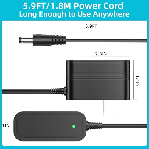 Fabuletta FSV101 FSV001 31V Charger for Cordless Stick Vacuum Cleaner | Fabuletta RK-3100500 AC DC Adapter Power Supply