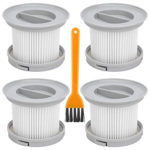 Fabulettas 23Ft Corded Stick Vacuum Cleaner Replacement Filters - 4Pack for FSV011 - Premium Cleaning Efficiency, Easy R
