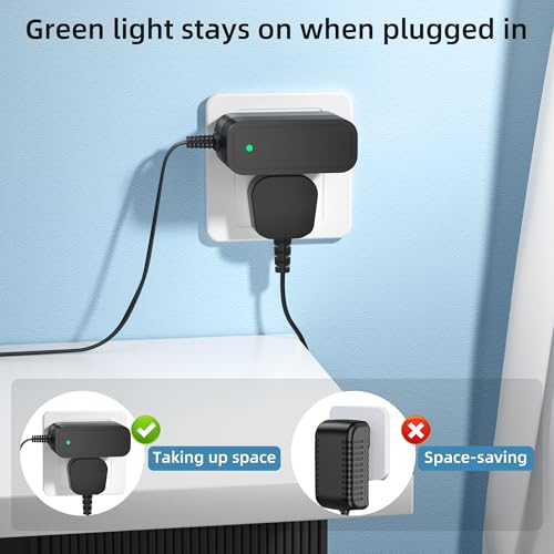 Trucozie 31V Replacement Charger for Cordless Vacuum T350 Stick Cleaners