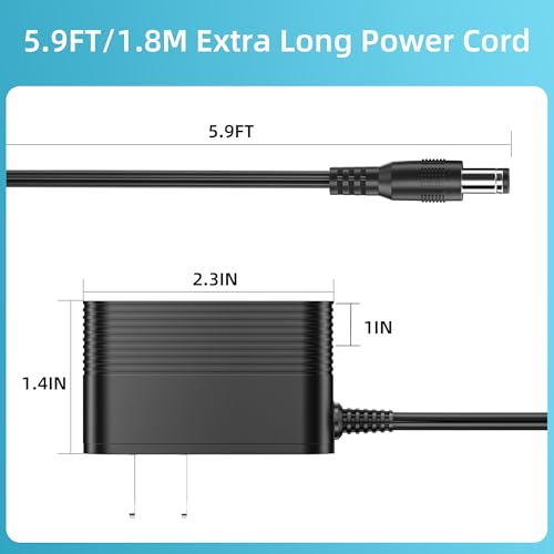 Trucozie 31V Replacement Charger for Cordless Vacuum T350 Stick Cleaners
