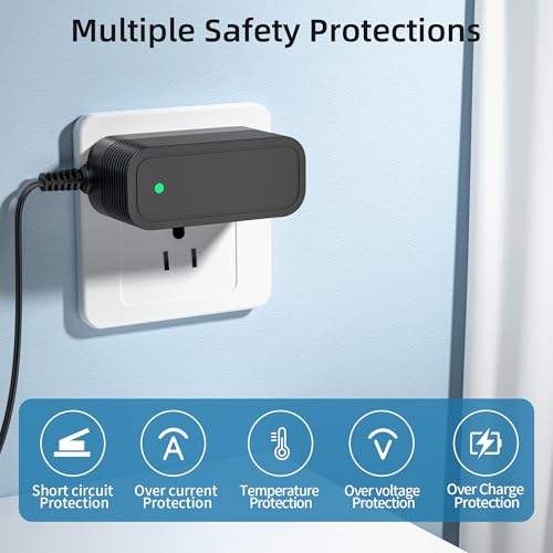 Buture 31V Power Cord for Cordless Vacuum JR200 JR400 JR500 JR600 JR700 400W 30VDC 2500mAh Li-ion Battery Cleanercordusa