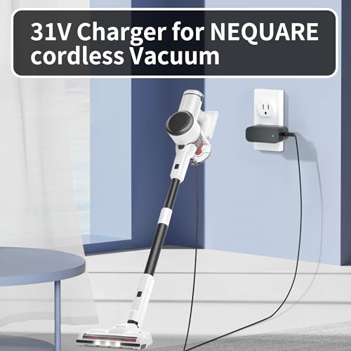 NEQAURE S25 S25 Pro S26 Cordless Vacuum 31V Power Cord Charger AC DC AdapterReplacement Parts Handheld Cleaner Supply