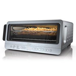 Ninja SP151 Flip Toaster Oven & Air Fryer, Large Capacity Air Fry Basket & Sheet Pan for Convenient Cooking, Flip Up&Awa