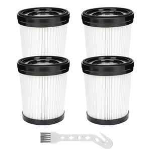HEPA Filter 4 Pack for Fabuletta FSV101, FSV001, Girnoor G160 & G165 Vacuums - Cordless Stick Models | Fabuletta & Girn