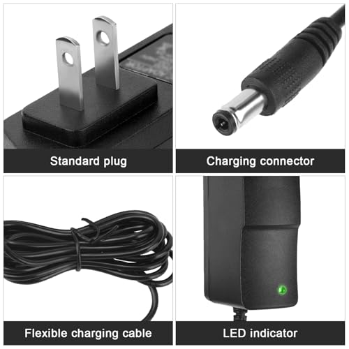 Homeika H016 Cordless Vacuum Cleaner Charger 26.5V Strong Suction Replacement Adapter with 6ft Cord Accessories for Home