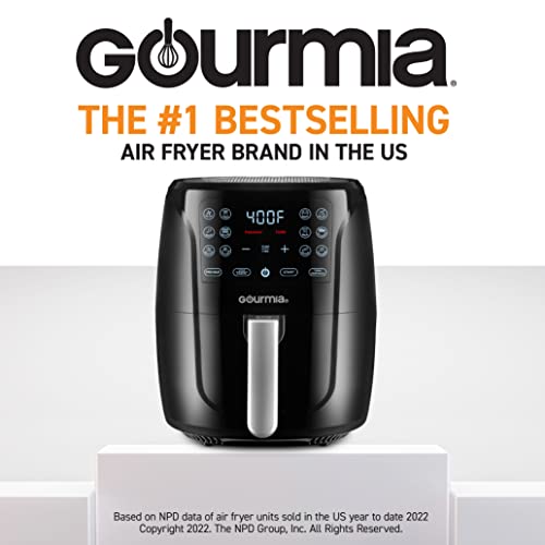 Gourmia FRY FORCE Large Air Fryer Oven 12 Preset Functions for Healthy Cooking | Gourmia FRY FORCE XL Air Fryer Basket