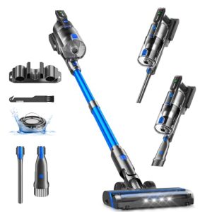 FABULETTA Cordless Vacuum Cleaner for Home Cleaning with 45Min Runtime and Anti-Tangle Large Dust Cup | Lightweight FAB