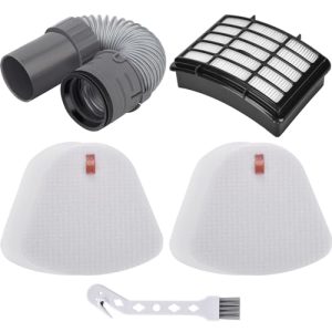 Shark Navigator Lift-Away Deluxe Vacuum NV352 NV350 NV351 NV380 UV440 Hose Filter Replacement Part, 1 Nozzle Hose + 2 Pr