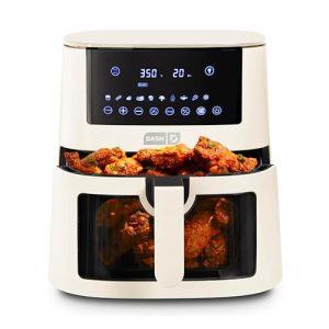 DASH 7qt Clear View Digital Air Fryer for Health-Conscious Cooking - Easy to Use - Ideal for Family Dinners and Weeknigh