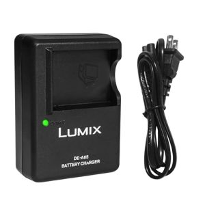 DE-A65 Camera Battery Charger for Panasonic LUMIX Cameras - Quick Charge and Compatible with ZS1, ZS3, ZS5, ZS7, ZS8, Z