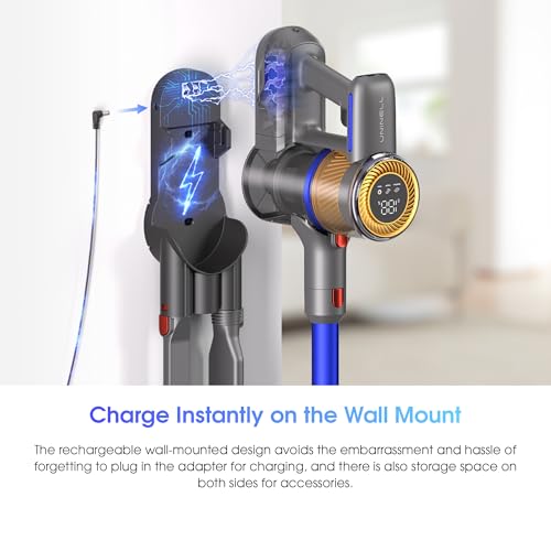 UNINELL HOME Cordless Vacuum Cleaner for Pet Hair Cleaning with 60Mins Runtime UNINELL HOME Cordless Vacuum Cleaner Ligh
