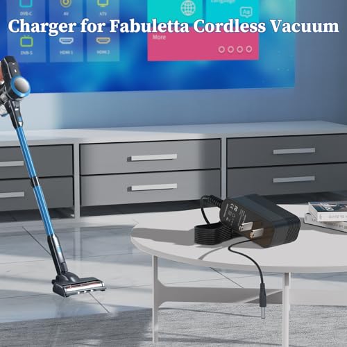Fabuletta FSV101 FSV001 Cordless Stick Vacuum Charger Replacement 31V Power Cord 31VDC 500mA | Fabuletta RK-3100500 Cha