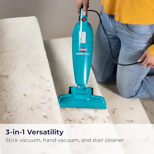Bissell Featherweight Stick Lightweight Bagless Vacuum for Cleaning All Floors, One Size Fits All, Blue | Bissell Feath