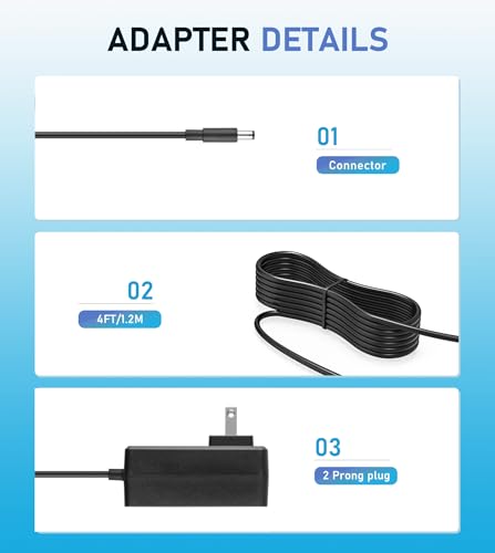 Fabuletta FSV101 FSV001 FSV103 FSV009 SV002 31V Charger Compatible Cordless Stick Vacuum Cleaner Power Supply RK-3100500