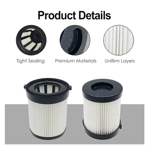 Fabuletta FSV101/FSV001 Girnoor G160/G165 Afoddon A300 Vacuum Cleaner HEPA Filter Replacement Parts Accessories | Fabul