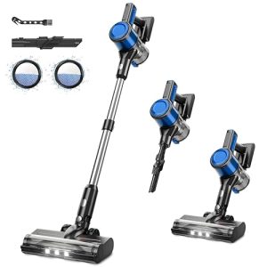 Cordless Vacuum Cleaner for Home - Lightweight, Rechargeable Battery, Max 45Mins Runtime Blue&Black