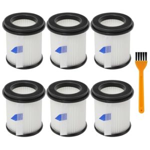 6 Pack HEPA Filter for INSE N5S N5T S6T S6P/S610/TMA T120 T121 T151 T150/T220/T210/T181/T180/T220 Cordless Vacuum Cleane