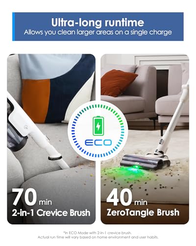 Tineco Pure ONE A50S Cordless Stick Vacuum Cleaner for Allergy Sufferers in Large Homes