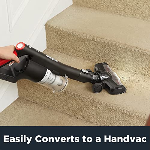 Eureka Cordless Vacuum Cleaner - Rechargeable Lightweight Stick Vacuum for Hardwood and Pet Hair - Rose Red, NEC101 | E