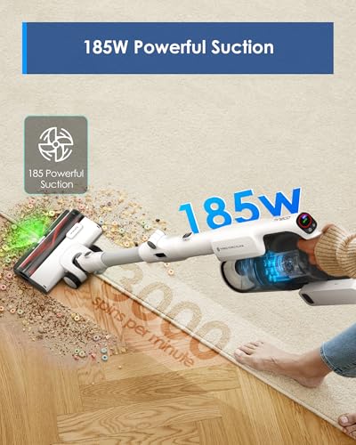 Tineco Pure ONE A50S Cordless Stick Vacuum Cleaner for Allergy Sufferers in Large Homes