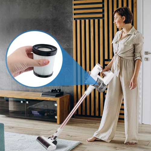 HEPA Vacuum Filter Replacement 4PCS Compatible with Fabuletta FSV101 FSV001 Girnoor G160 G165 Afoddon A300 Lubluelu 202