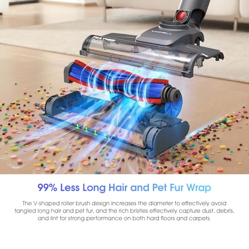 UNINELL HOME Cordless Vacuum Cleaner for Pet Hair Cleaning with 60Mins Runtime UNINELL HOME Cordless Vacuum Cleaner Ligh