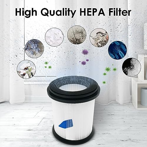 HEPA Filter Compatible with INSE S6T/S6P Pro/N5S For TMA Vacuums (2 Pack) - Top Selling Replacement Filter for T120, T12