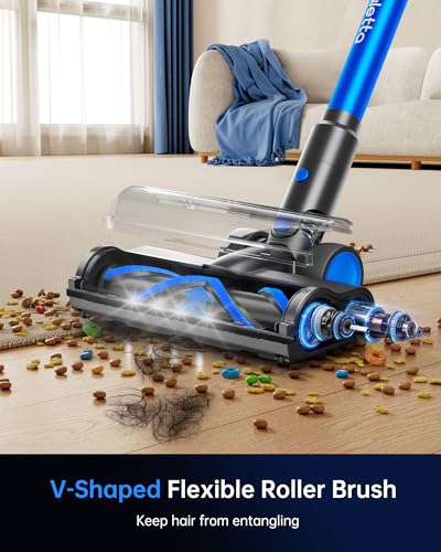 FABULETTA 650W Upgraded Corded Stick Vacuum Suit for Hard Floor & Pet Hair