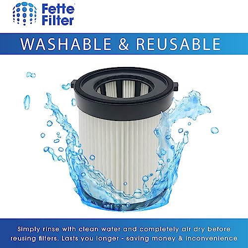 Fette Filter FSV001 Hepa Filter Replacement - Fabuletta, Girnoor, Afoddon Compatible, Premium Material, Pack of 4, Vacuu