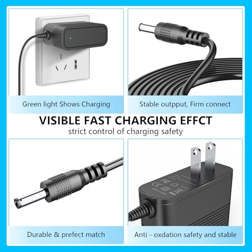 FABULETTA 31V Charger AC Adapter for Cordless Vacuum FSV001 FSV101 FSV103 FSV009 SV002 25.9V Li-ion Battery Compatible P