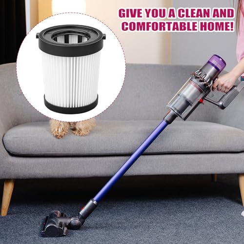 Fabuletta FSV101 & FSV001 8PCs HEPA Vacuum Filter Replacement, Cleaning Brush Included | Girnoor G165, G160, Afoddon A3