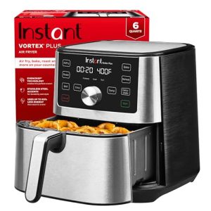 Instant Pot Vortex Plus 6QT XL Air Fryer, 6-in-1, Quick Easy Meals, Black Instant Pot Vortex Plus 6QT XL Air Fryer, Re