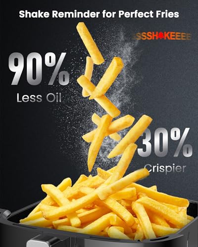 Nuwave Brio Plus Air Fryer 8 Qt - New & Improved, PFAS-Free, Multi-Purpose Cooker for Health-Conscious Families | Nuwav